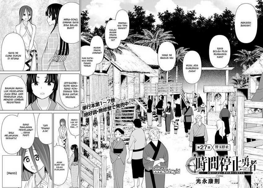 Jikan Teishi Yuusha Chapter 27 Gambar 6