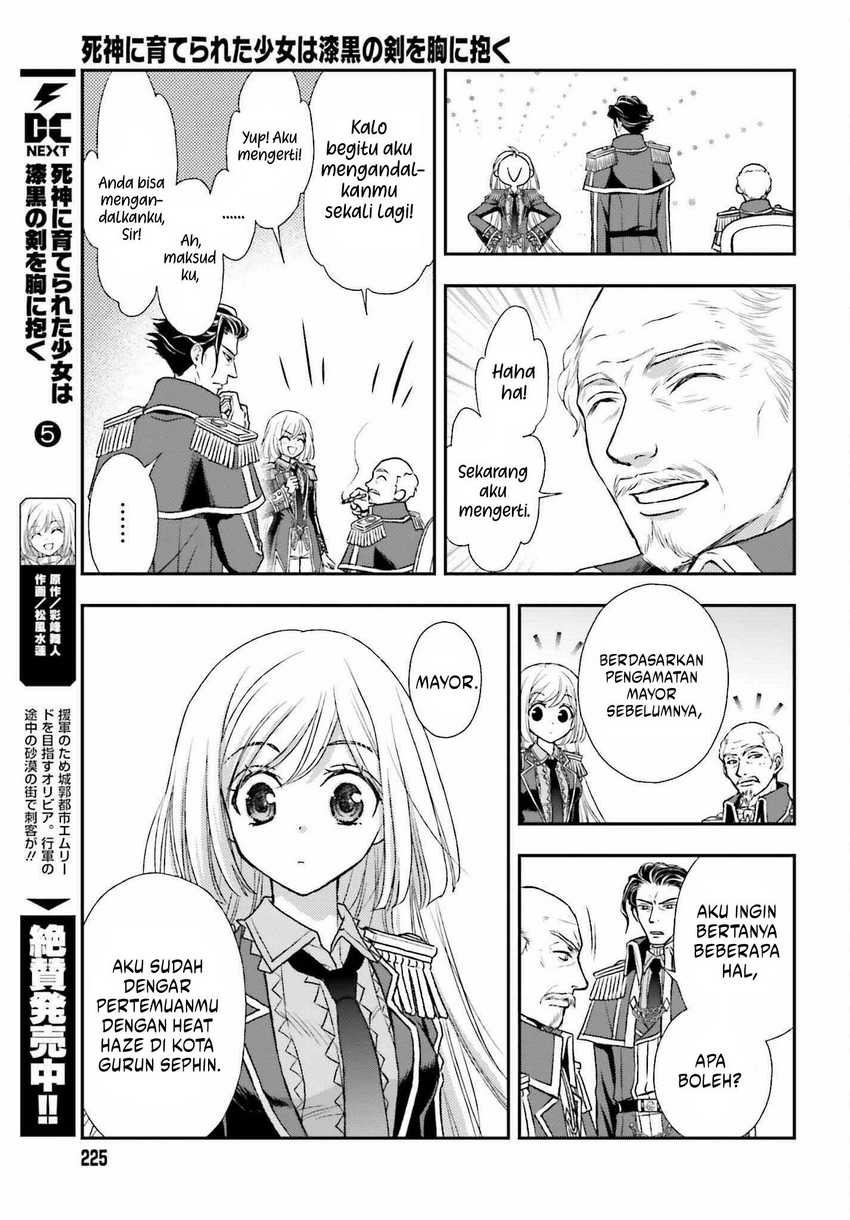 Shinigami ni Sodaterareta Shoujo wa Shikkoku no Tsurugi wo Mune ni Idaku Chapter 31 Gambar 18