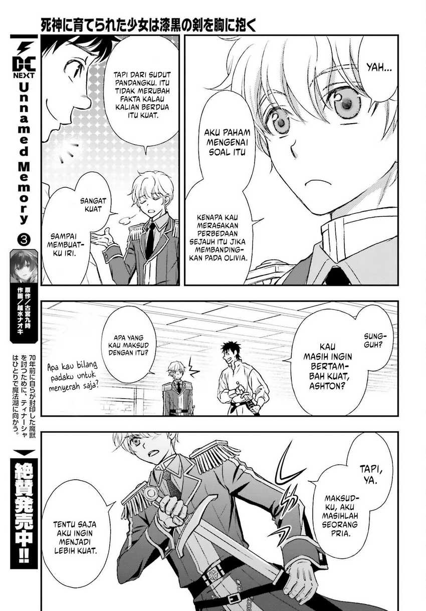 Shinigami ni Sodaterareta Shoujo wa Shikkoku no Tsurugi wo Mune ni Idaku Chapter 30 Gambar 10