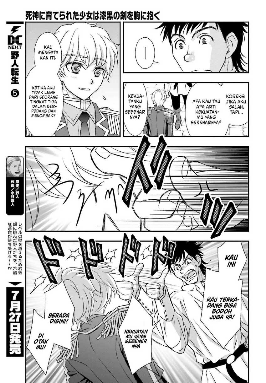 Shinigami ni Sodaterareta Shoujo wa Shikkoku no Tsurugi wo Mune ni Idaku Chapter 30 Gambar 12