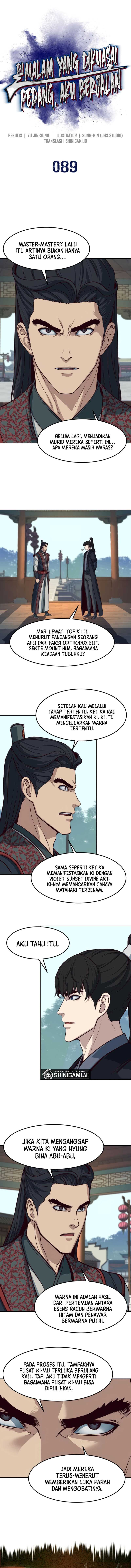 Baca Manhwa Sword Fanatic Wanders Through The Night Chapter 89 Gambar 2