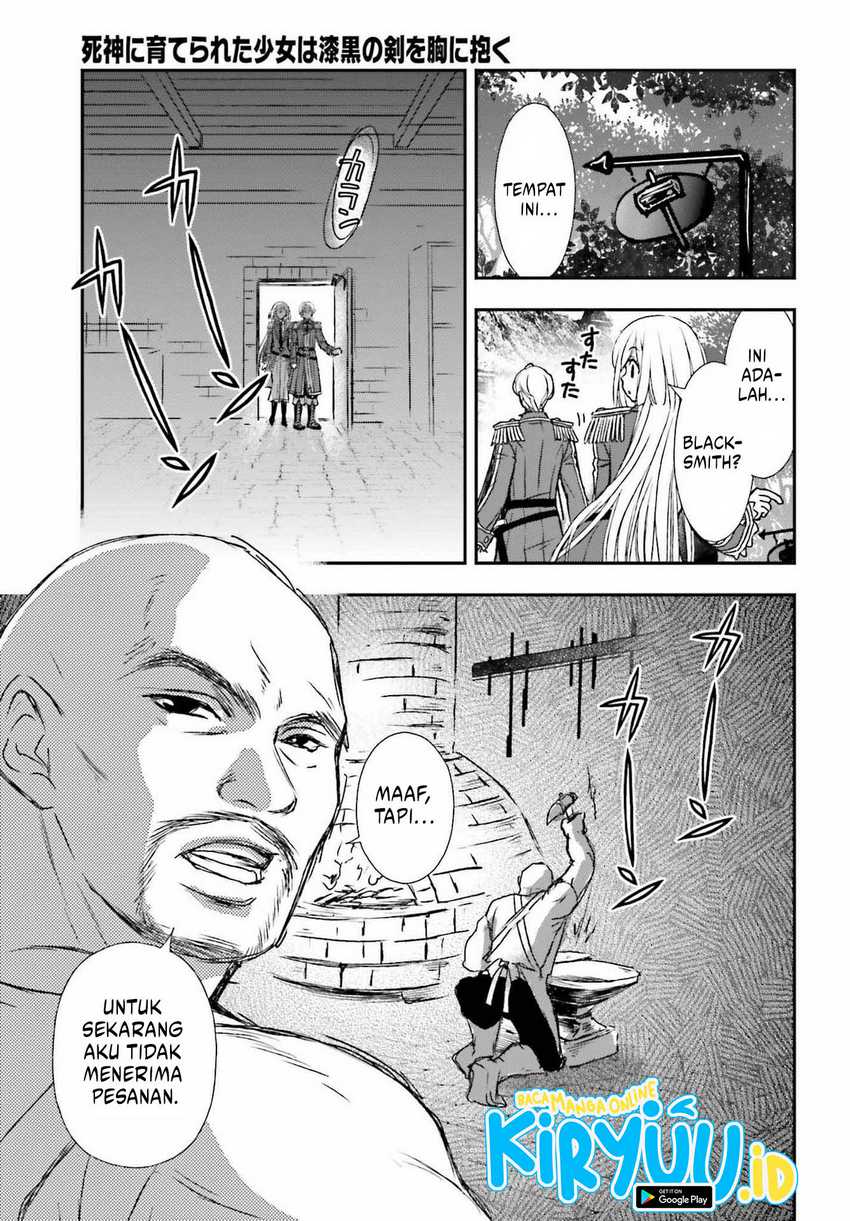 Shinigami ni Sodaterareta Shoujo wa Shikkoku no Tsurugi wo Mune ni Idaku Chapter 32 Gambar 18