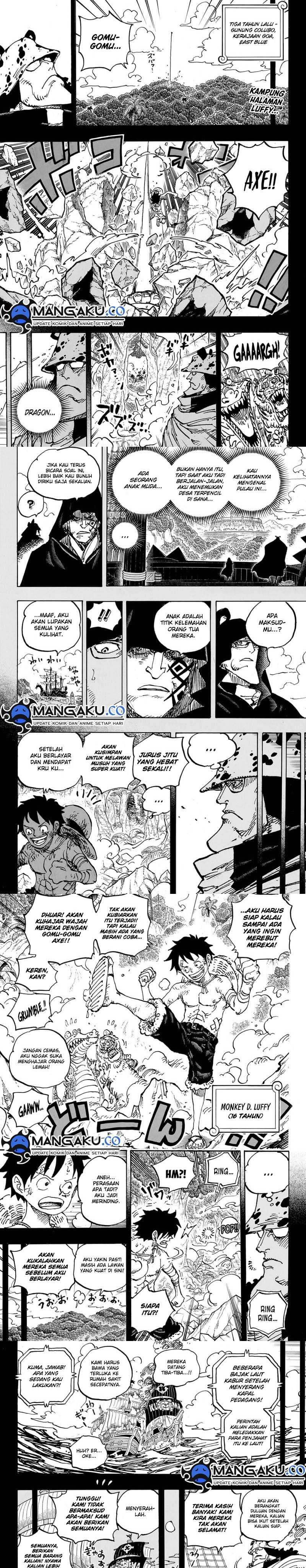 One Piece Chapter 1101 Gambar 3