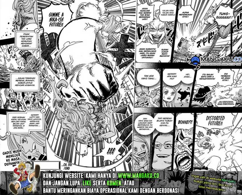 One Piece Chapter 1101 Gambar 7