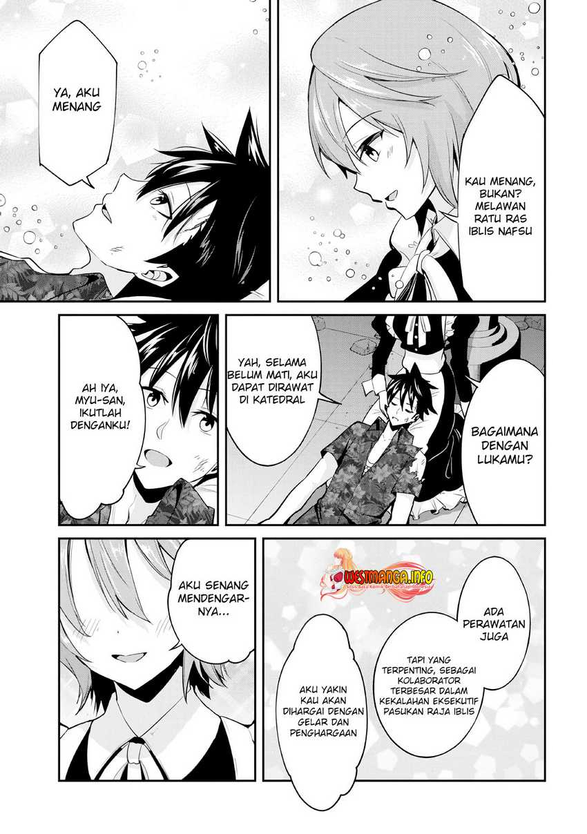 Seikishi ni Natta kedo Danchou no Oppai ga Sugosugite Kokoro ga Kiyomerarenai Chapter 24 Gambar 19