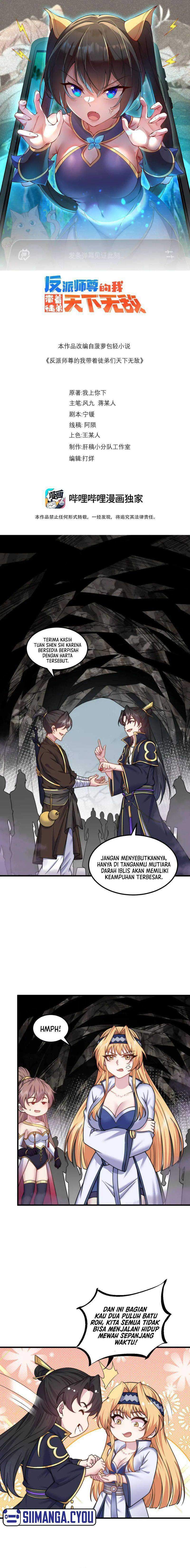 Baca Manhua I, The Invincible Villain Master With My Apprentices Chapter 85 Gambar 2