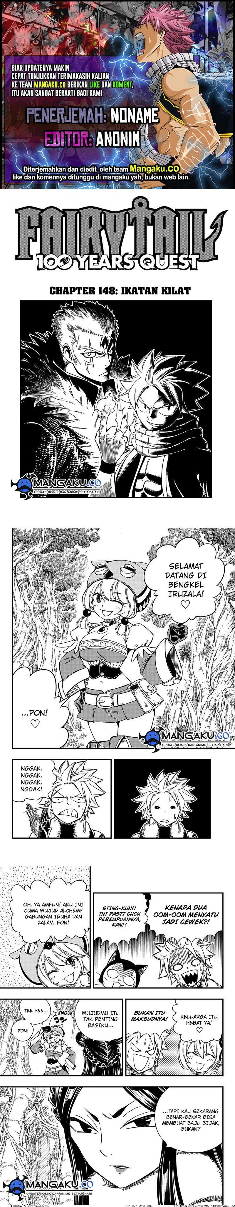 Baca Komik Fairy Tail: 100 Years Quest Chapter 148 Gambar 1