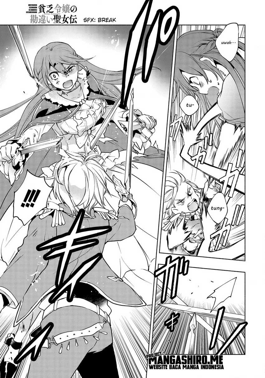 Binbou Reijou no Kanchigai Seijo Den Chapter 5.1 Gambar 9