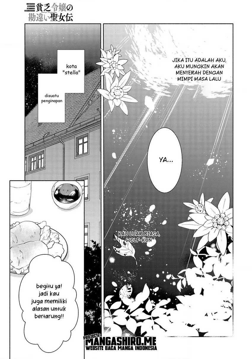 Binbou Reijou no Kanchigai Seijo Den Chapter 3 Gambar 21