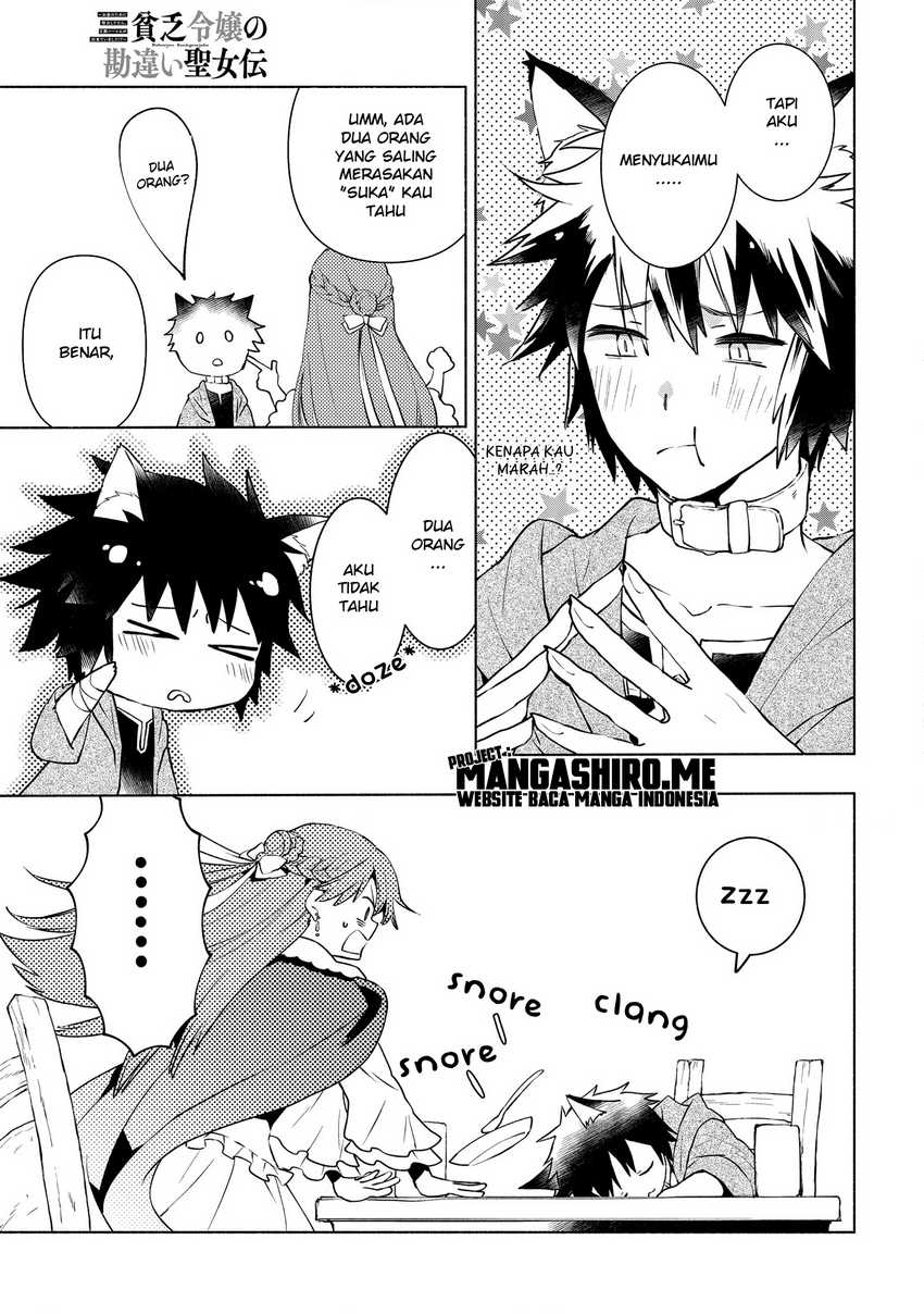 Binbou Reijou no Kanchigai Seijo Den Chapter 3 Gambar 23