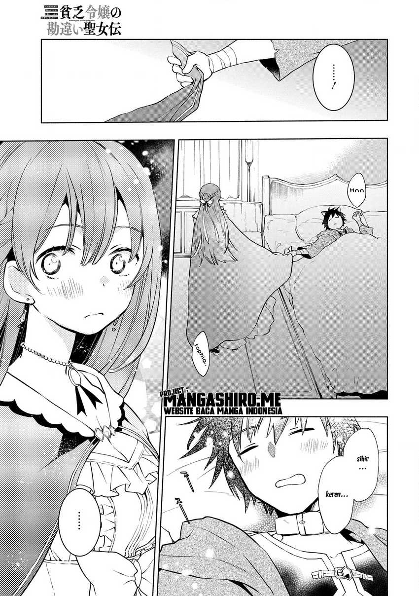 Binbou Reijou no Kanchigai Seijo Den Chapter 3 Gambar 25