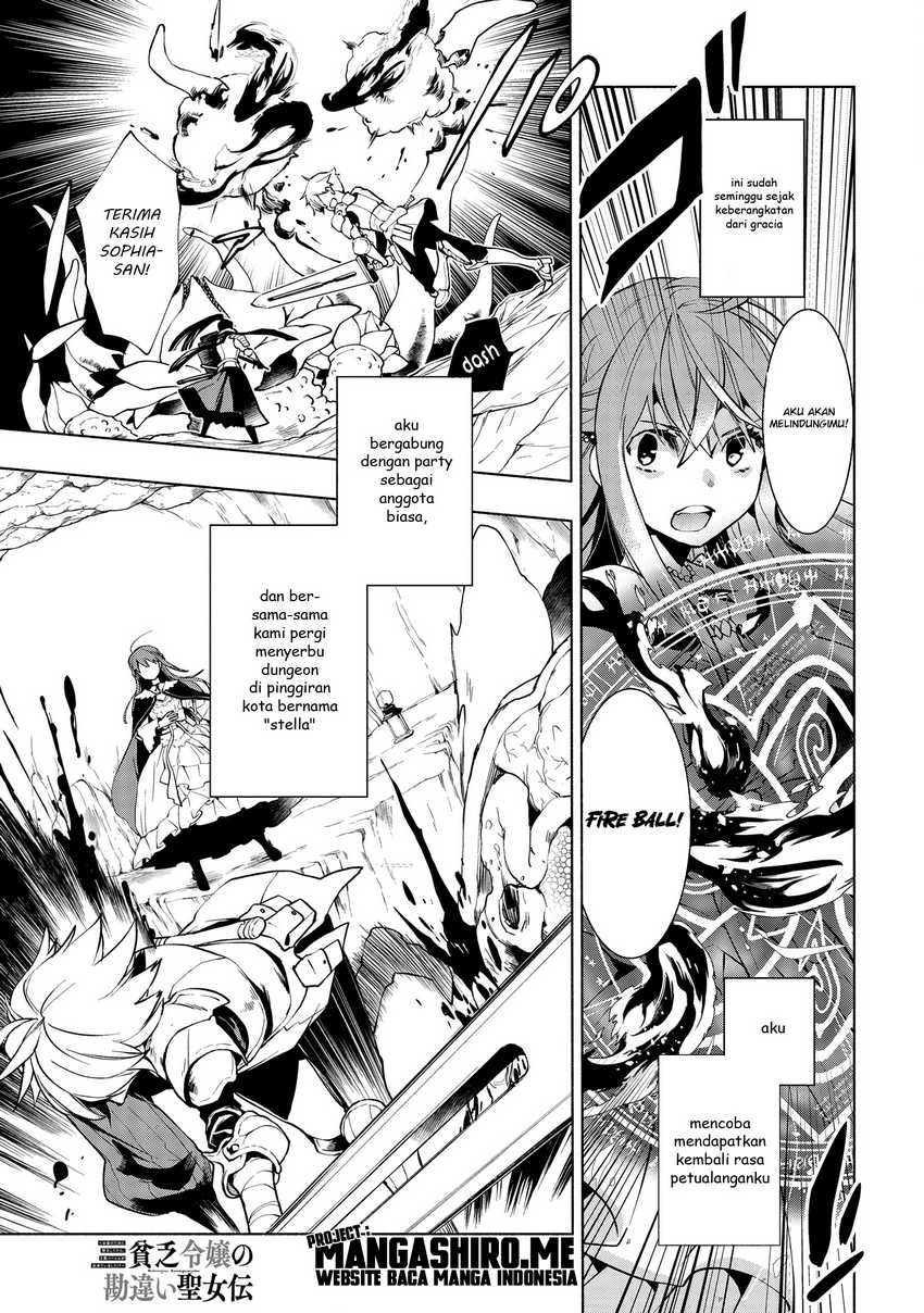 Baca Manga Binbou Reijou no Kanchigai Seijo Den Chapter 2 Gambar 2