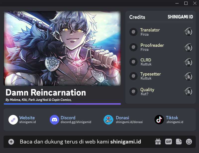 Baca Komik Damn Reincarnation Chapter 80 Gambar 1