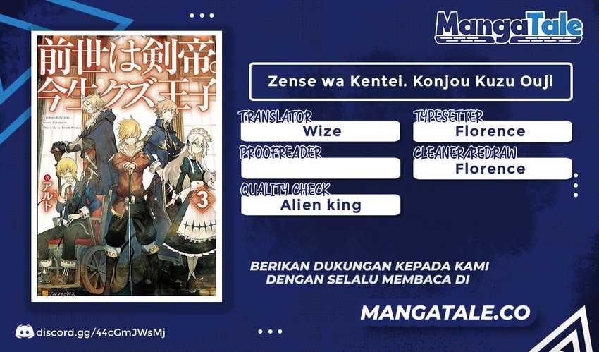 Baca Komik Zensei wa Ken Mikado. Konjou Kuzu Ouji Chapter 39 Gambar 1