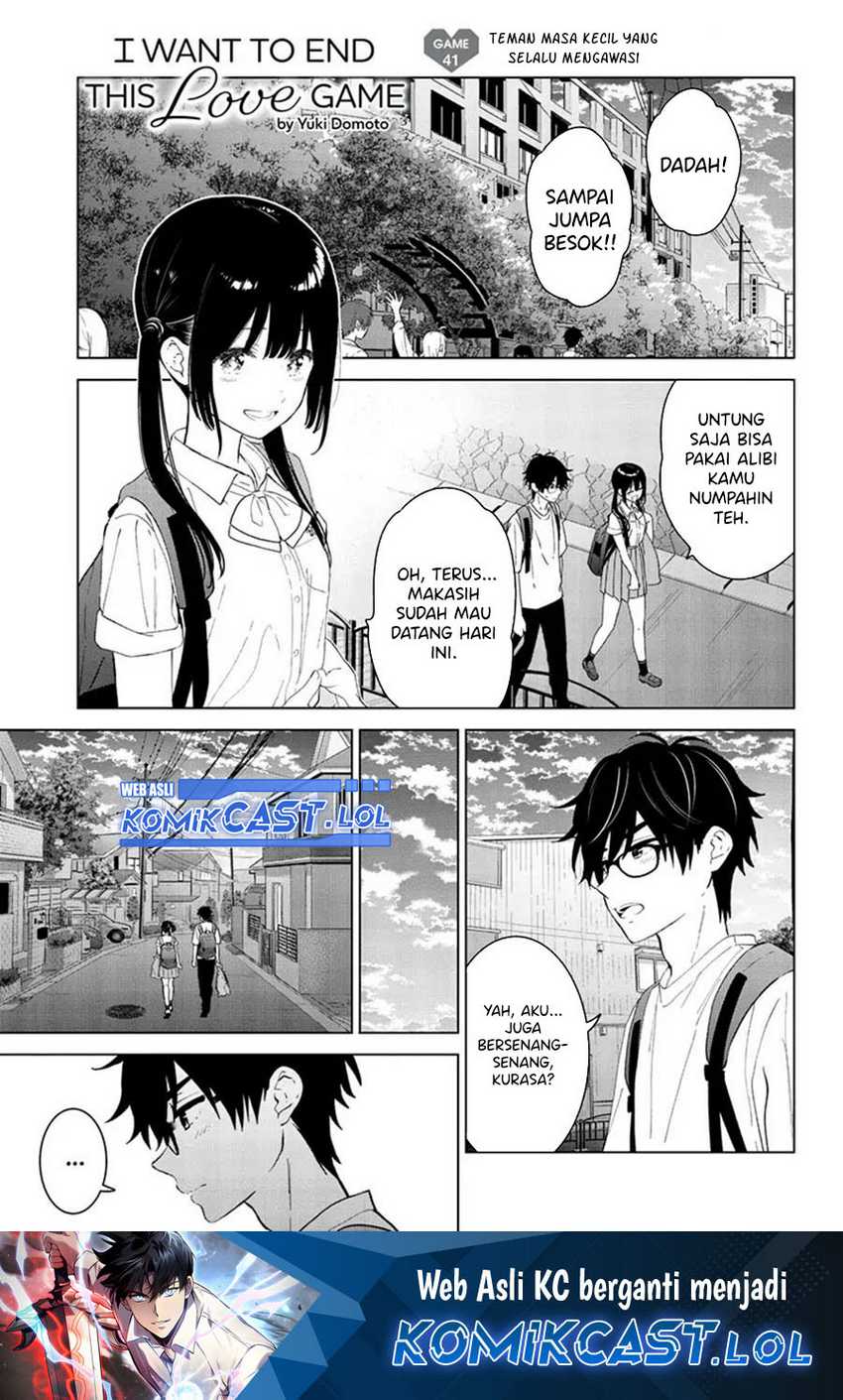 Baca Manga Aishiteru Game wo Owarasetai Chapter 41 Gambar 2