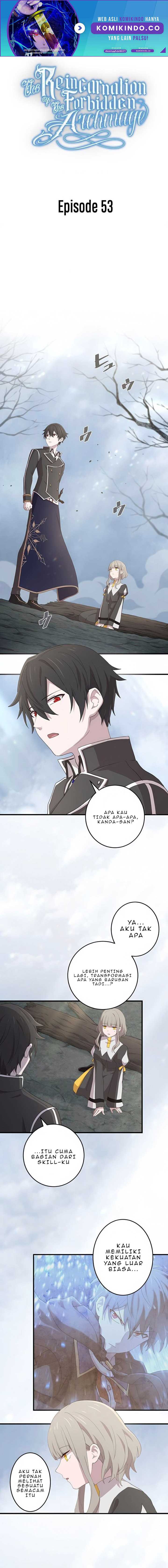 Baca Manhwa The Reincarnation of the Forbidden Archmage Chapter 53 Gambar 2