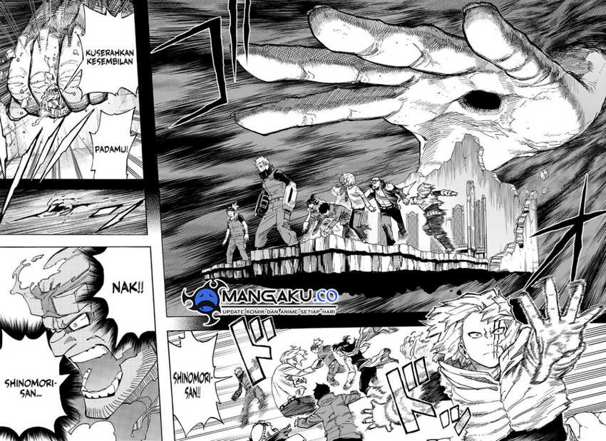 Baca Manga Boku no Hero Academia Chapter 411 Gambar 2