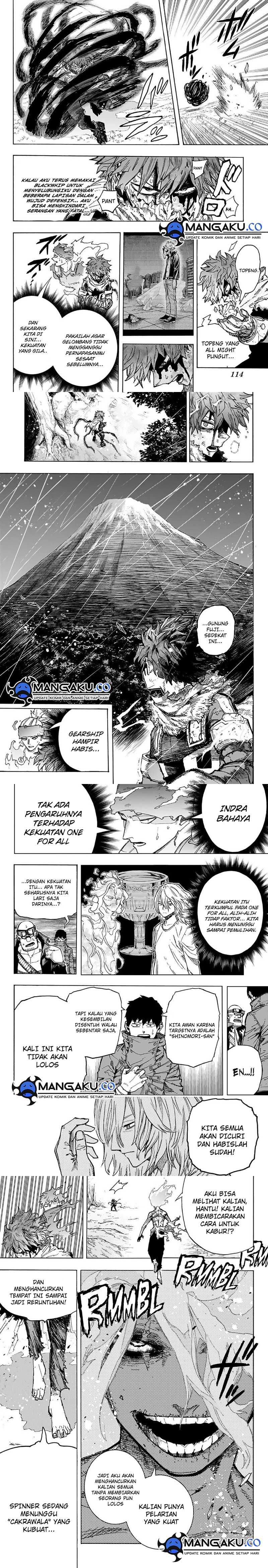 Boku no Hero Academia Chapter 411 Gambar 5