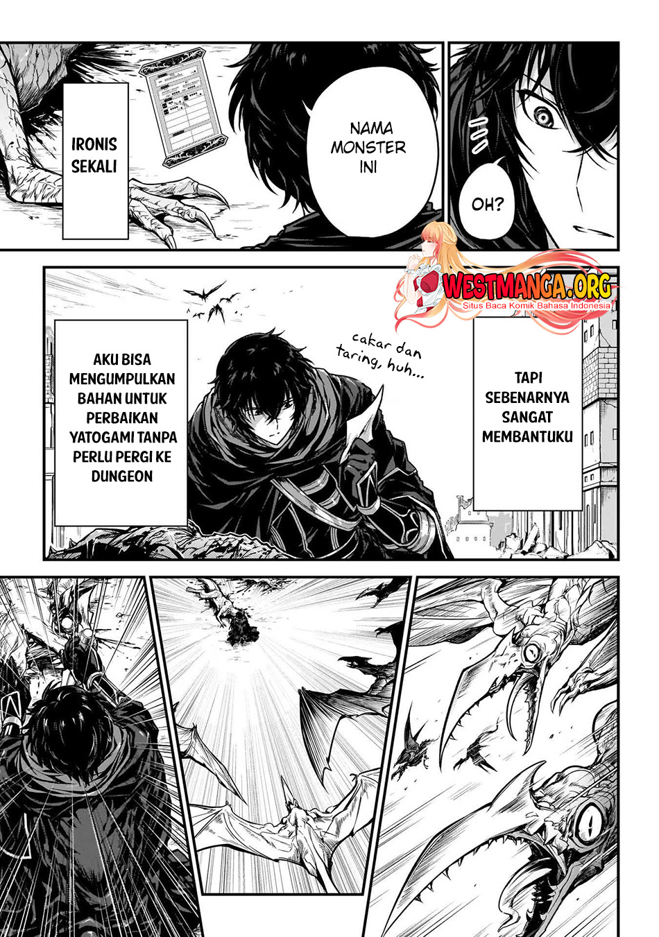 Assassin de aru ore no Sutetasu ga Yuusha yori mo Akiraka ni Tsuyoi Nodaga Chapter 28 Gambar 9