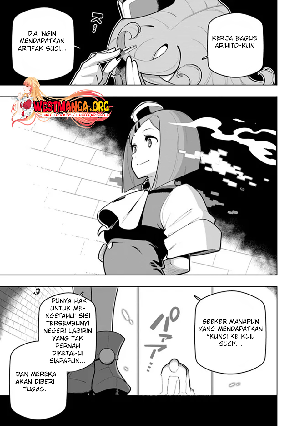 Sekai Saikyou no Kouei: Meikyuukoku no Shinjin Tansakusha Chapter 30 Gambar 46