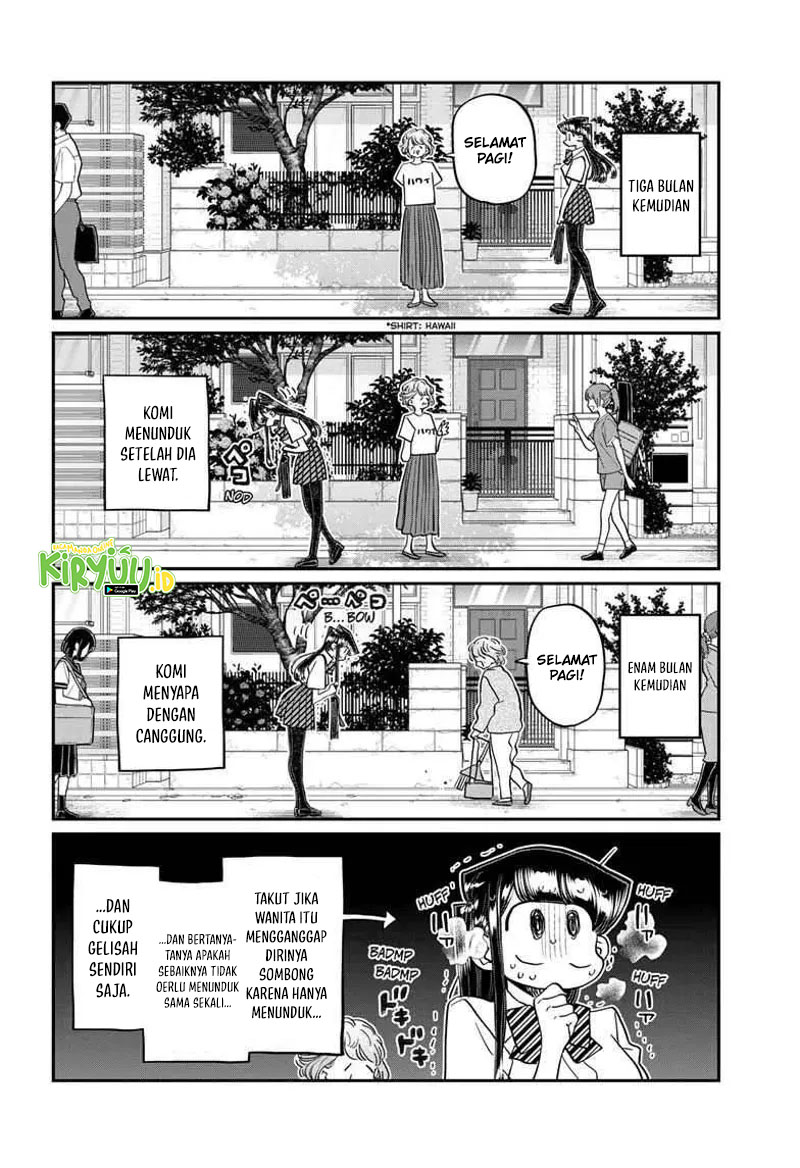 Komi-san wa Komyushou Desu Chapter 434 Gambar 5