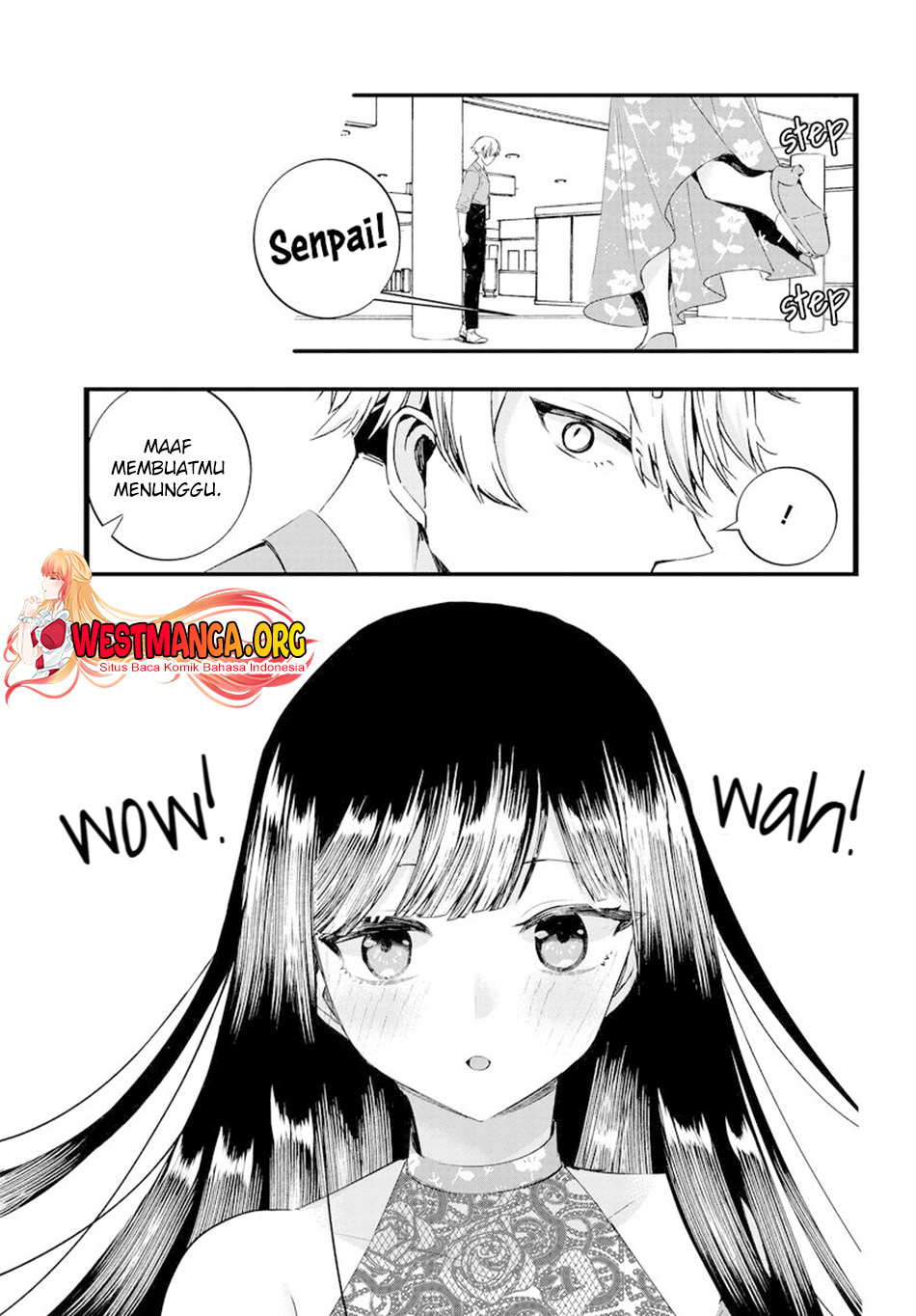 Baca Manga Chiteki de Cool na Kouhai Bijo, Ore no Kai Neko ni naru Chapter 24 Gambar 2