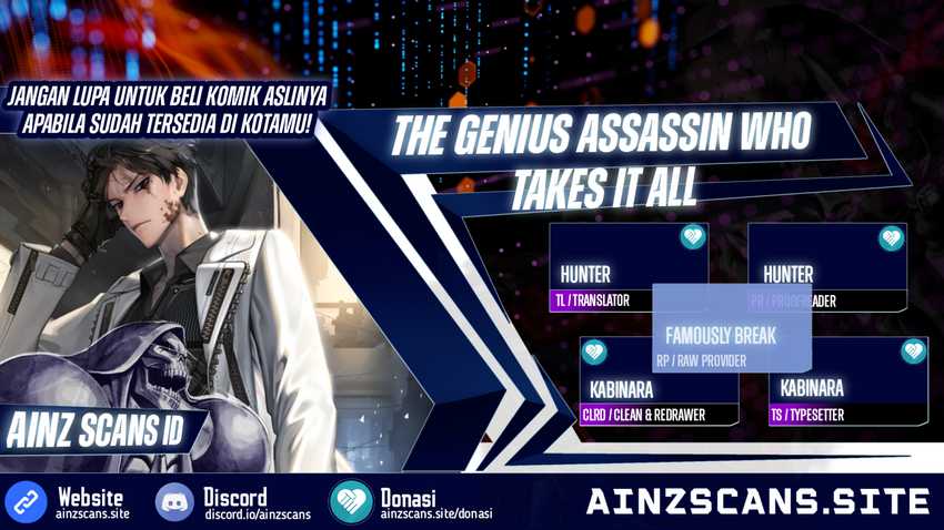Baca Komik The Genius Assassin Who Takes it All Chapter 11 Gambar 1
