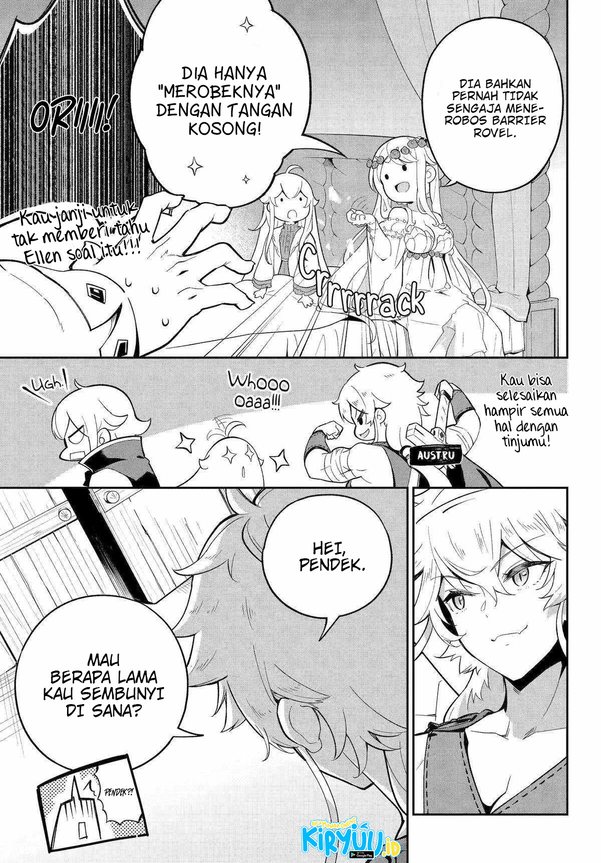 Chichi wa Eiyuu, Haha wa Seirei, Musume no Watashi wa Tenseisha Chapter 56 Gambar 12