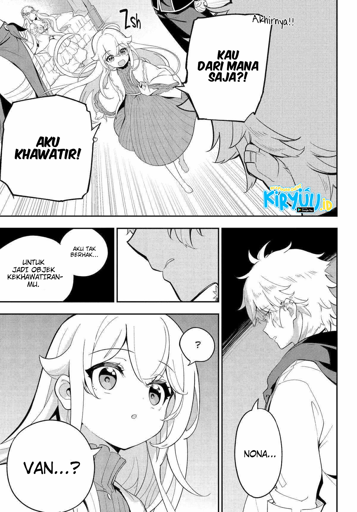 Chichi wa Eiyuu, Haha wa Seirei, Musume no Watashi wa Tenseisha Chapter 56 Gambar 14