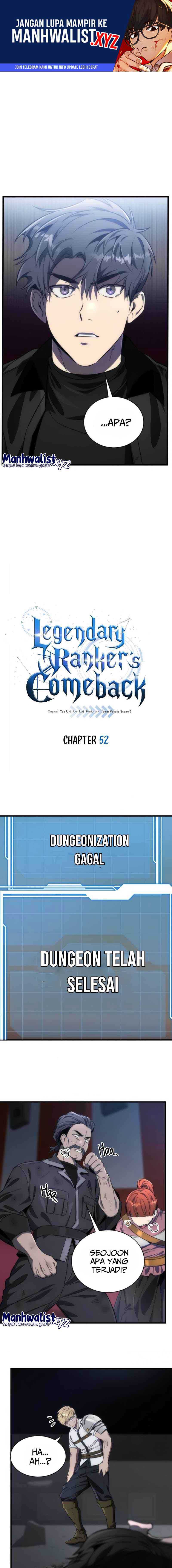 Baca Manhwa Legendary Ranker’s Comeback Chapter 52 Gambar 2