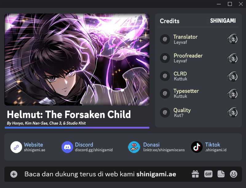 Baca Komik Helmut: The Forsaken Child Chapter 50 Gambar 1