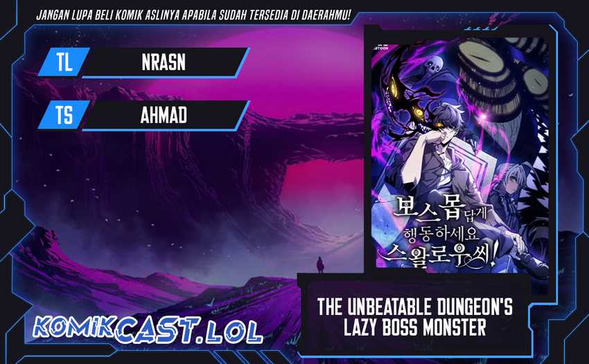 Baca Komik The Unbeatable Dungeon’s Lazy Boss Chapter 1 Gambar 1