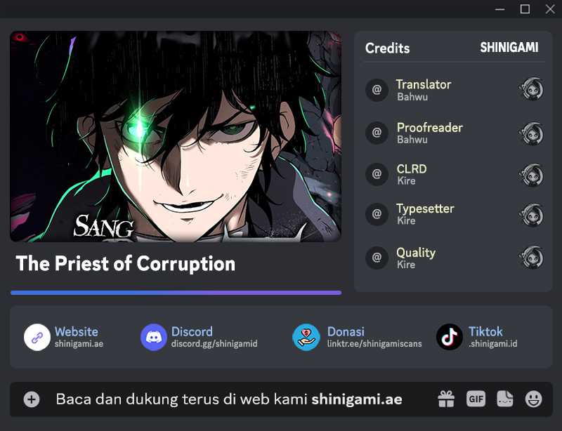 Baca Komik The Priest of Corruption Chapter 38 Gambar 1