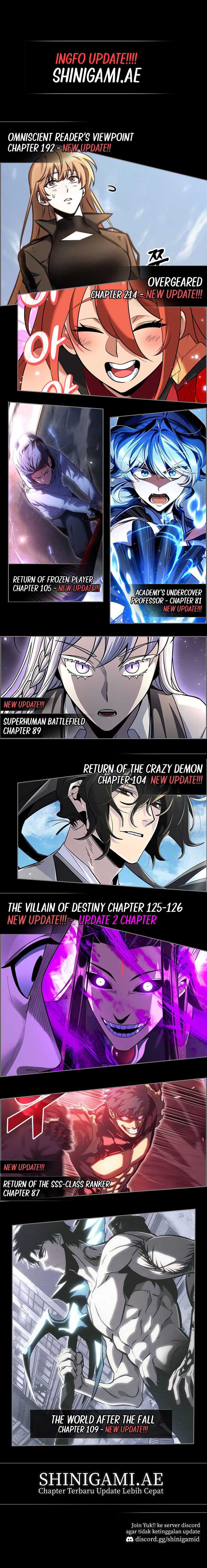 Return of the Mad Demon Chapter 105 Gambar 16