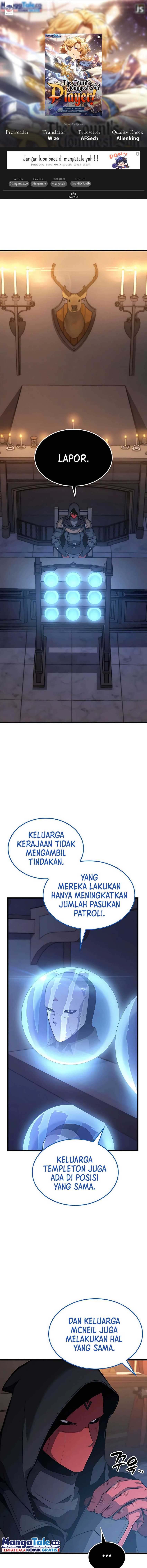 Baca Komik The Count’s Youngest Son Is A Player! Chapter 33 bahasa Indonesia Gambar 1