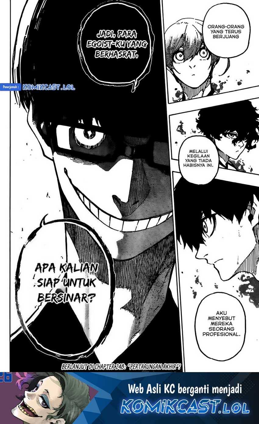 Blue Lock Chapter 247 Gambar 18