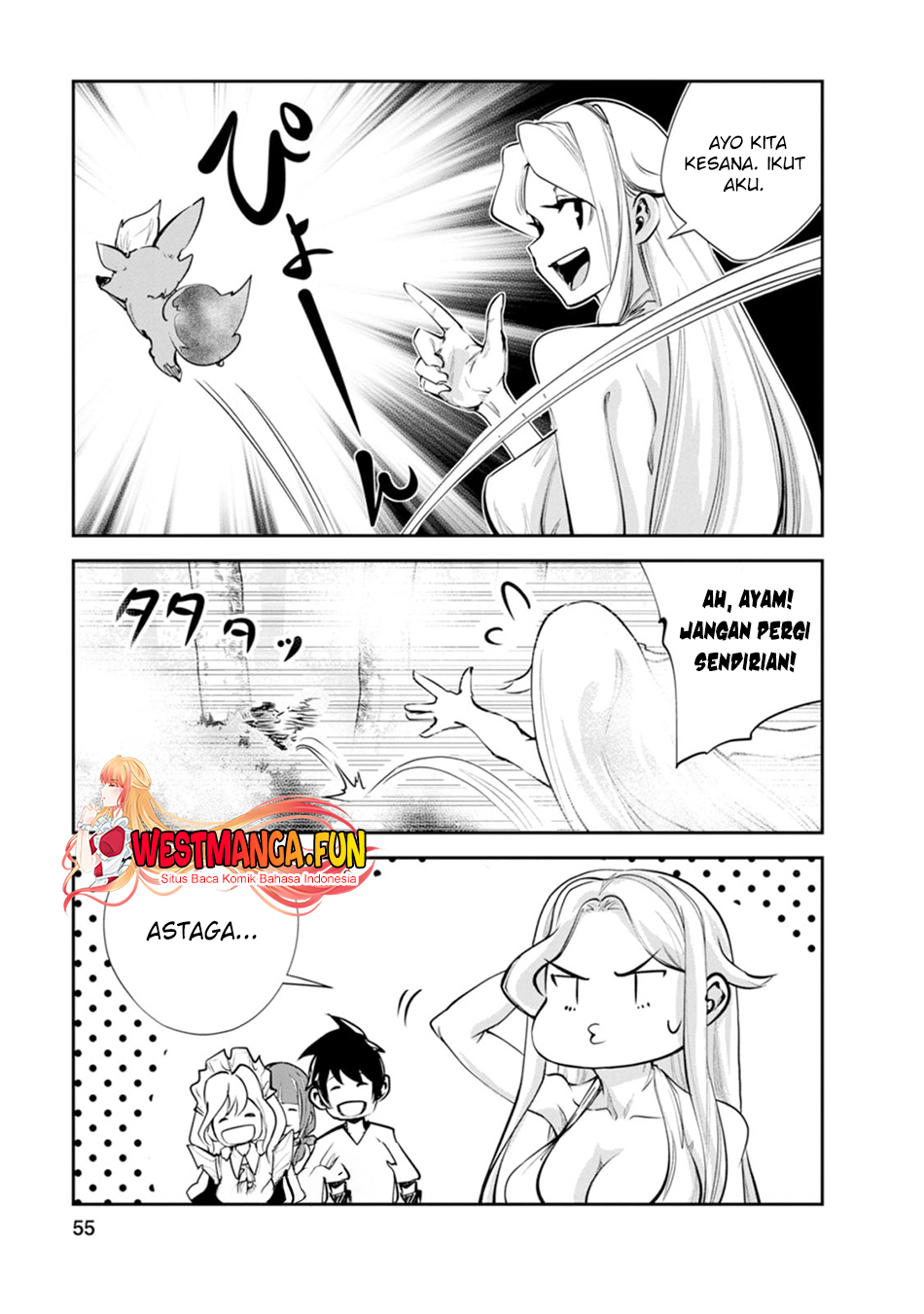 Monster no Goshujin-sama Chapter 56 Gambar 22