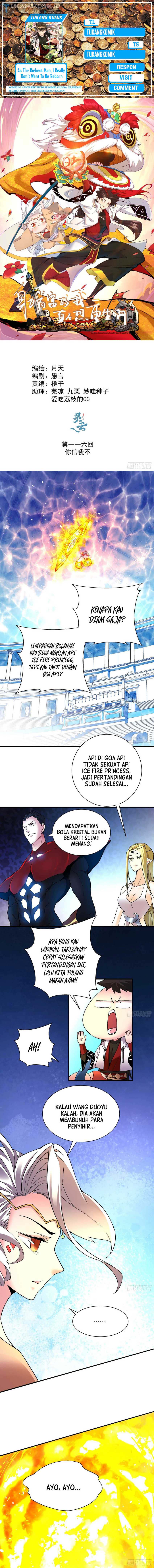 Baca Komik As The Richest Man, I Really Don’t Want To Be Reborn Chapter 116 Gambar 1