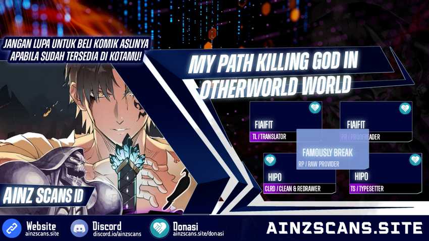 Baca Komik My Path to Killing God in Otherworld Chapter 71 Gambar 1