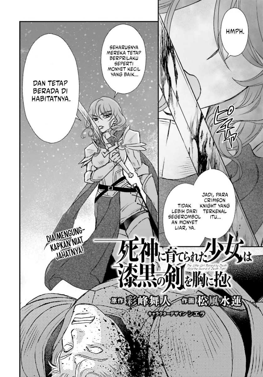 Shinigami ni Sodaterareta Shoujo wa Shikkoku no Tsurugi wo Mune ni Idaku Chapter 44 Gambar 3