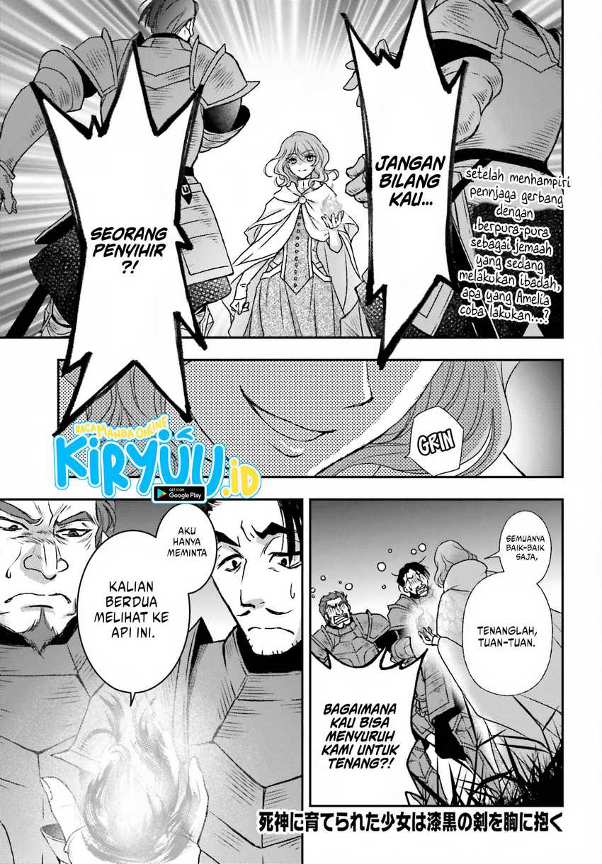 Baca Manga Shinigami ni Sodaterareta Shoujo wa Shikkoku no Tsurugi wo Mune ni Idaku Chapter 43 Gambar 2