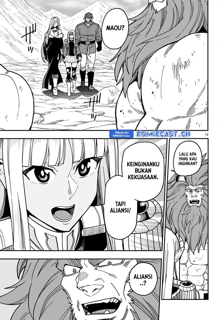 Konjiki no Moji Tsukai: Yuusha Yonin ni Makikomareta Unique Cheat Chapter 95 Gambar 12