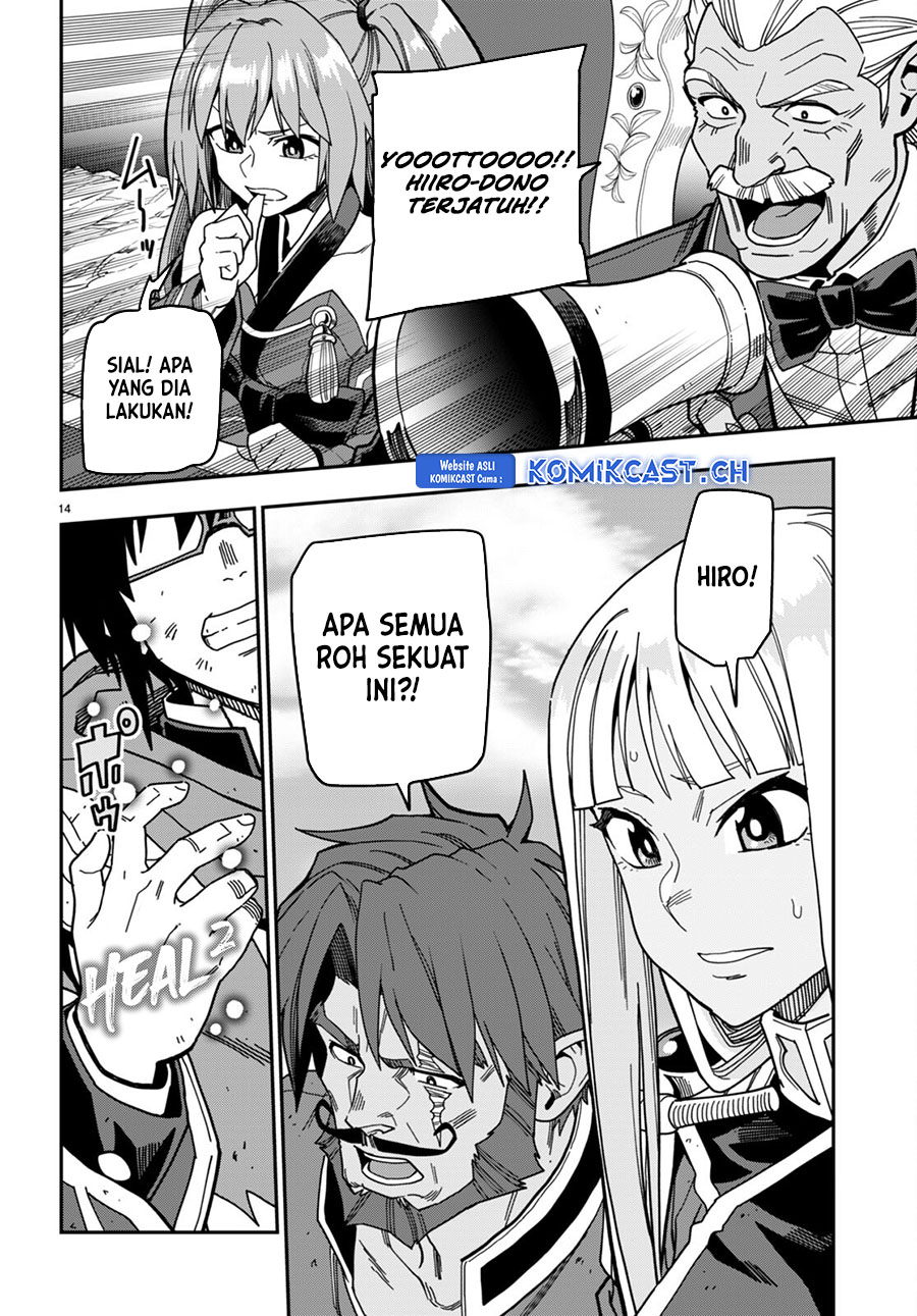 Konjiki no Moji Tsukai: Yuusha Yonin ni Makikomareta Unique Cheat Chapter 93 Gambar 14