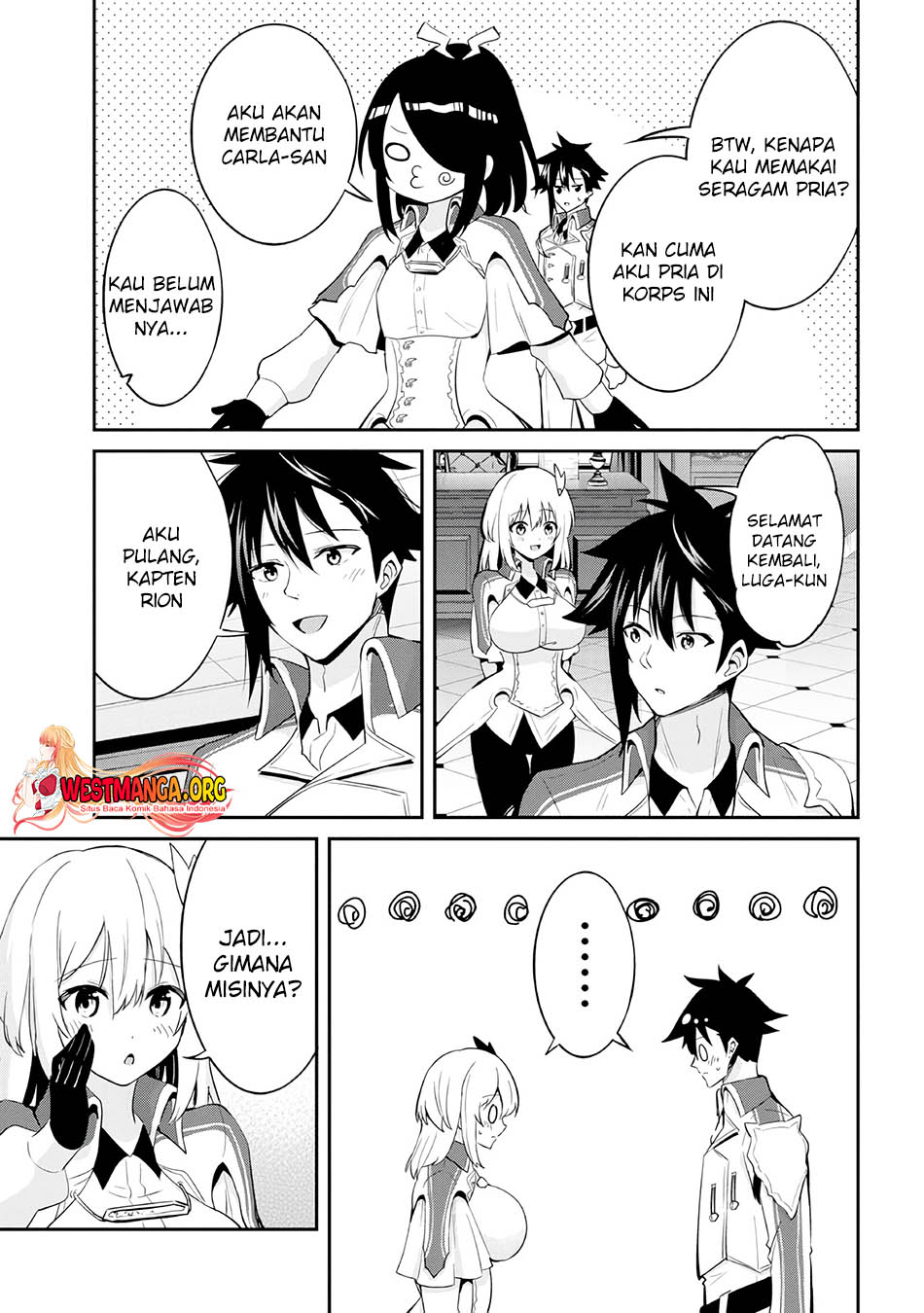 Seikishi ni Natta kedo Danchou no Oppai ga Sugosugite Kokoro ga Kiyomerarenai Chapter 25 Gambar 12