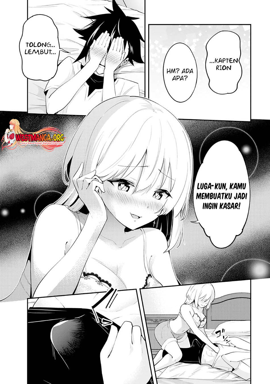 Seikishi ni Natta kedo Danchou no Oppai ga Sugosugite Kokoro ga Kiyomerarenai Chapter 25 Gambar 23