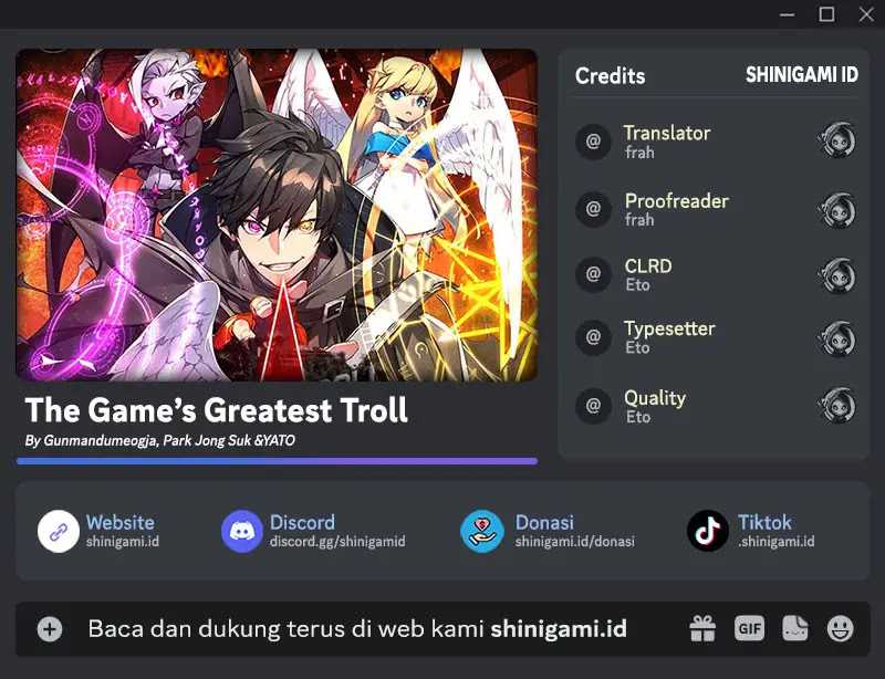 Baca Komik The Game’s Top Troll Chapter 63 Gambar 1