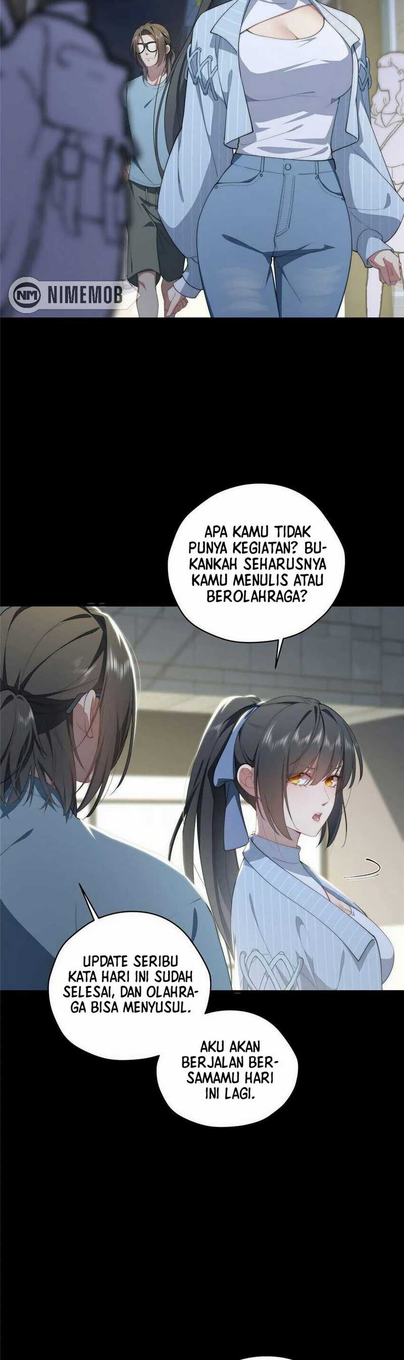 What Do You Do If the Heroine Escapes From Your Novel Chapter 39 bahasa Indonesia Gambar 3