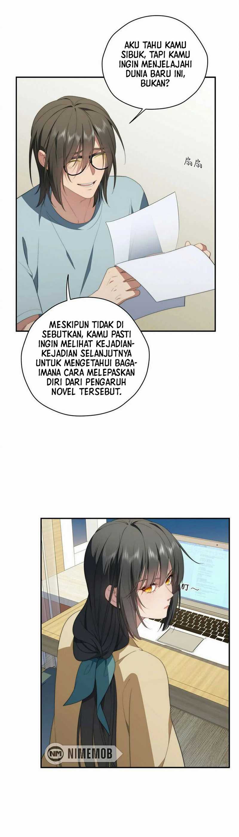 What Do You Do If the Heroine Escapes From Your Novel Chapter 36 bahasa Indonesia Gambar 17
