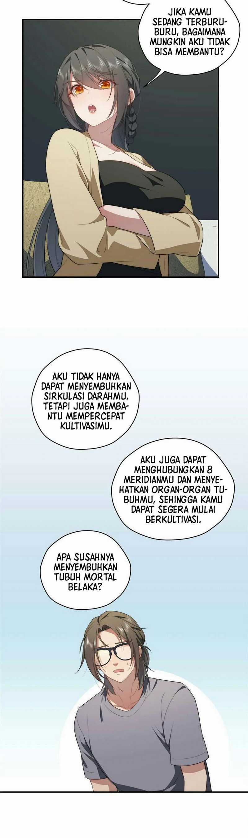 What Do You Do If the Heroine Escapes From Your Novel Chapter 32 bahasa Indonesia Gambar 9