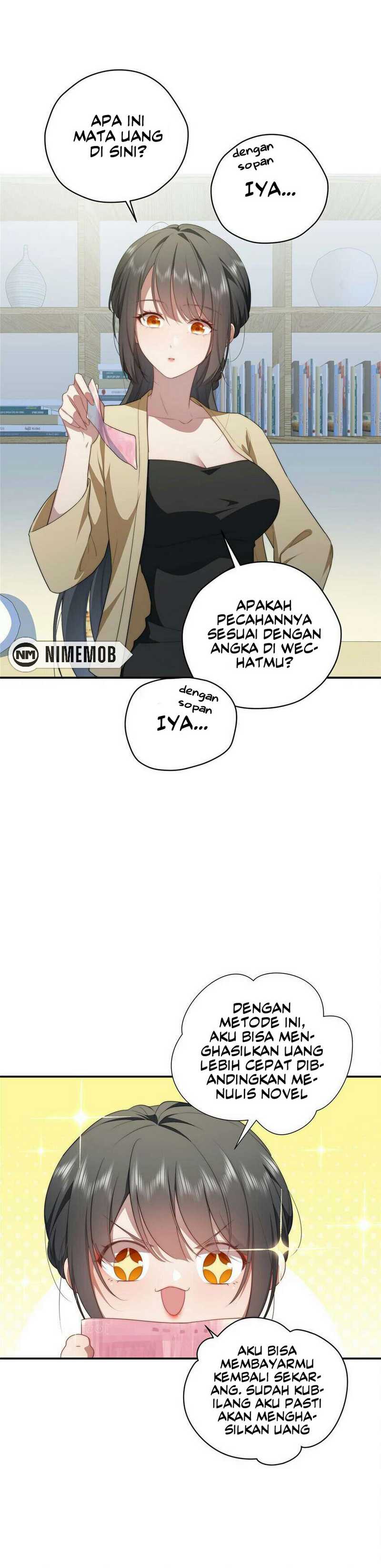 What Do You Do If the Heroine Escapes From Your Novel Chapter 29 bahasa Indonesia Gambar 11